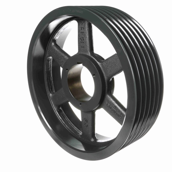 Browning 6 Groove Cast Iron Bushed Bore Multiple Sheave, 6B5V154 6B5V154 - main